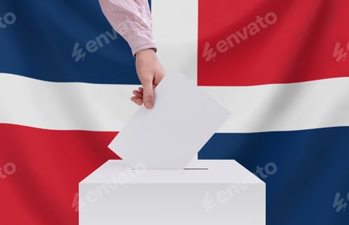 Preview: Elections, Dominican Republic. Election concept.