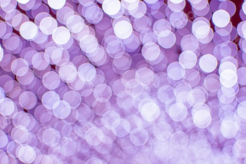Preview: Lilac viiolet abstract background of blue bokeh defocused blurred lights