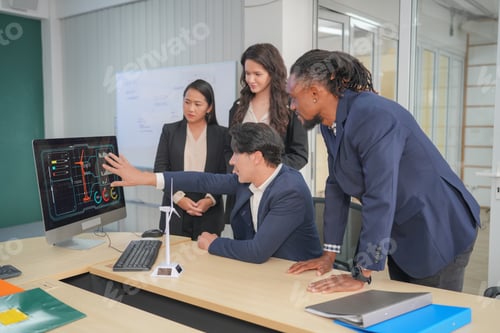Preview: Colleagues in brainstorming meeting