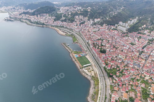 Preview: Giresun city view from Northern Turkey aka Black Sea region of Turkey
