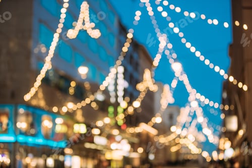 Preview: Helsinki, Finland. New Year Boke Lights Xmas Christmas Festive I