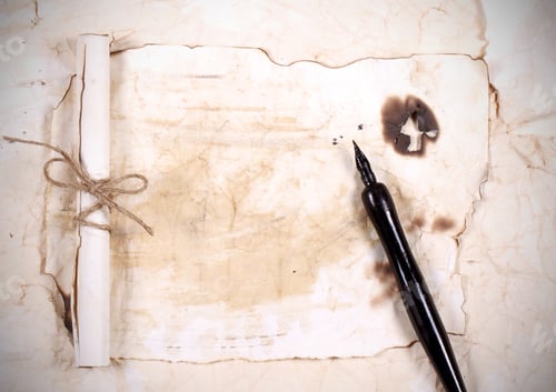 Preview: On The Table Is An Old Wrinkled Note-Paper