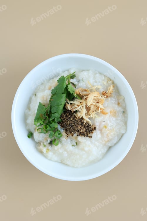 Preview: Chao Ga is Vietnamese Chicken Porridge or Vietnamese Congee.