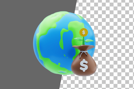 Preview: Global Investments 3D Icon