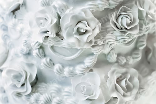 Preview: The background of the cake surface. The texture of the colors . Sweet food