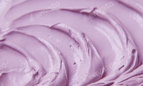 Preview: Clay texture spa mask for face and body. Selective focus.