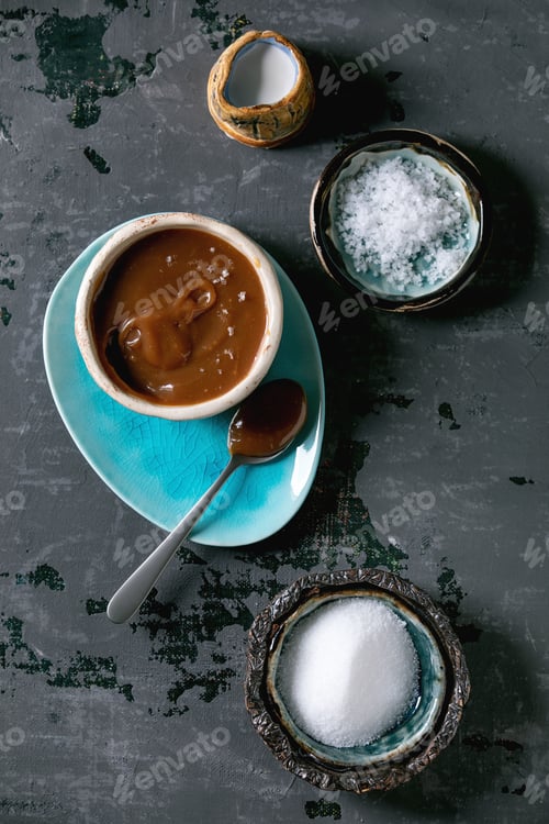 Preview: Homemade salted caramel