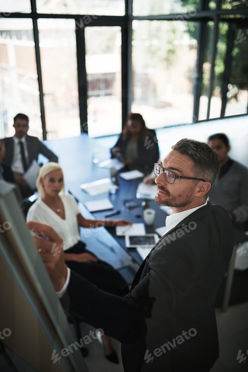 Preview: The business place to be. Shot of businesspeople having a meeting in the office.