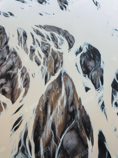Preview: Glacial river pattern