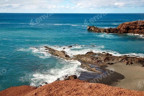 Preview: Beautiful landscape of Lanzarote Island