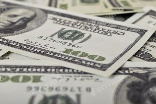 Preview: Dollar US money banknotes. Tax, US economy, banking, finance, stock market and business investment