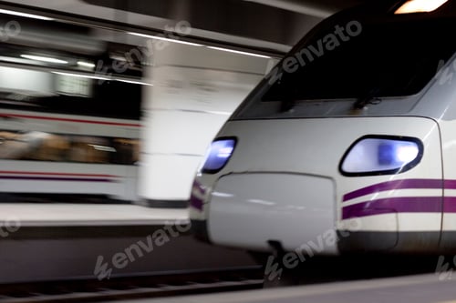 Preview: moving train