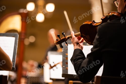 Preview: Violin Playing Hands Close Up