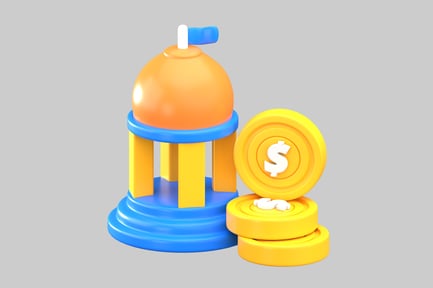 Preview: Townhall icon with gold coins