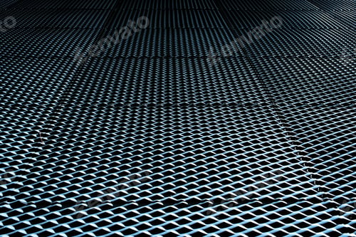 Preview: Industrial background with metallic texture illuminated with strong light and intense shadows