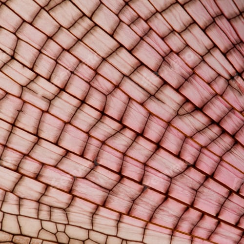 Preview: Close-up of Malaysian jungle nymph wing, Heteropteryx dilatata, Phasmatodea