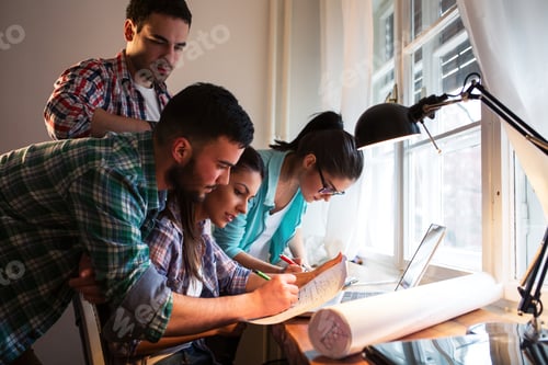 Preview: Studying at home.