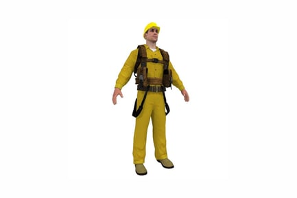 Preview: Construction worker in safety gear
