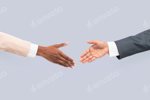 Preview: Business agreement handshake hand gesture