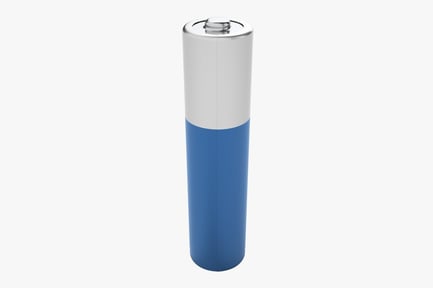 Preview: AAA Battery: Blue & Silver Alkaline Cell