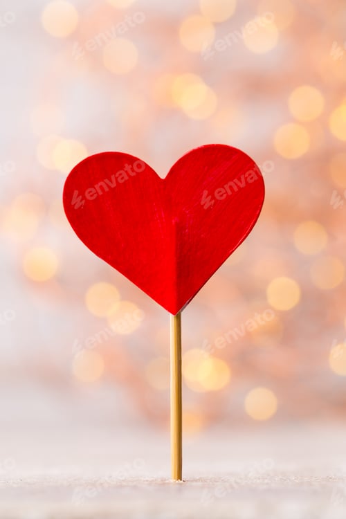 Preview: Valentine day greeting card.