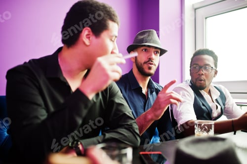 Preview: Multiethnic male bachelor mafia party