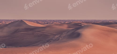 Preview: Beautiful sand dunes in the desert.