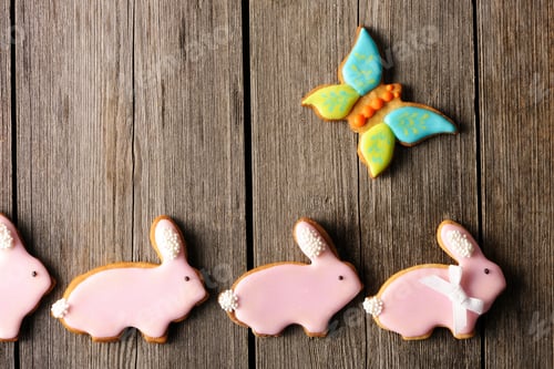 Preview: Easter homemade gingerbread cookie