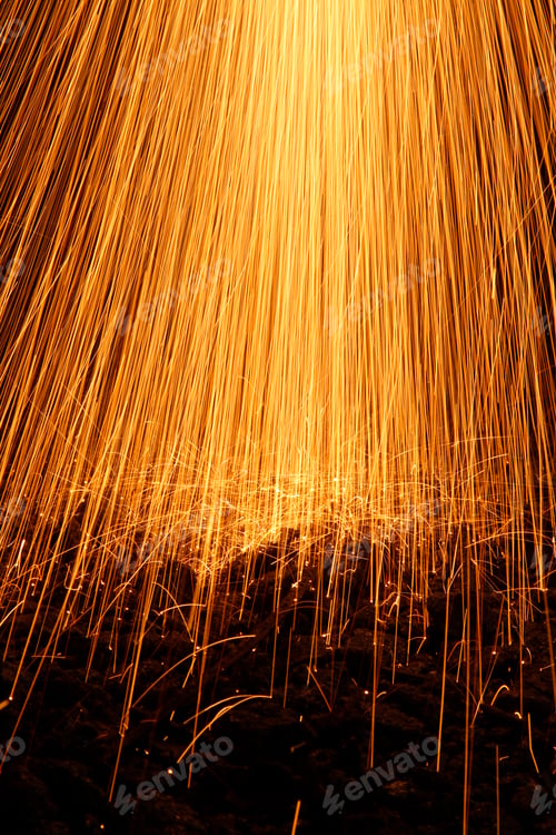 Preview: welding sparks