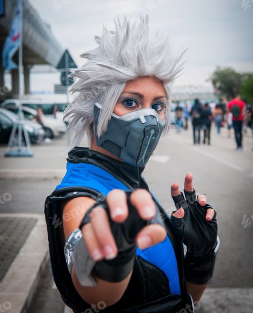 Preview: Comic con anime characters mask