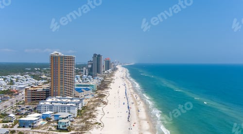 Preview: Aerial view of Gulf Shores, Alabama