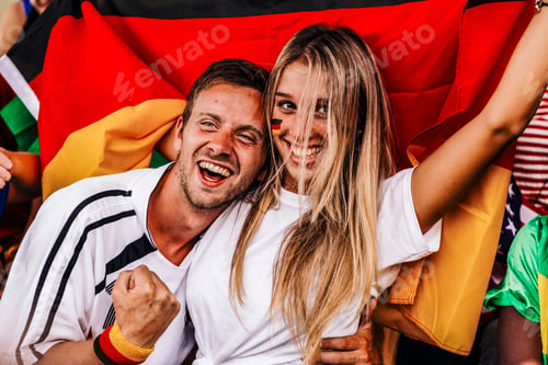 Preview: Supporters from Multiple Countries at Stadium All Together