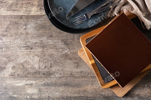 Preview: Opera cake dessert slice