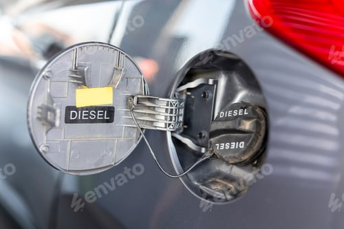 Preview: Fuel tank door of the car