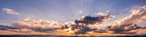 Preview: Natural background of the colorful panorama sky, During the time sunset