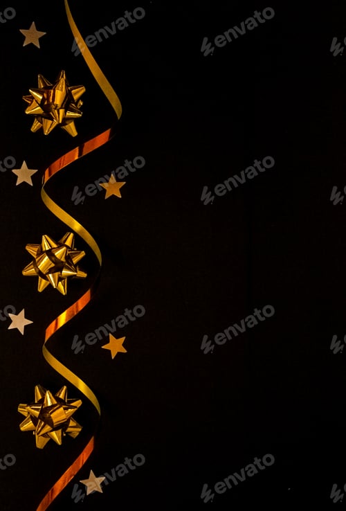 Visualização: Cartão de Feliz Natal e Boas Festas, moldura, banner. Ano Novo.