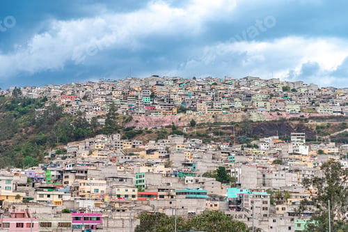 Preview: Quito, Equador panorama of the capital city