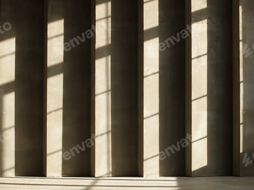 Preview: concrete wall with sun highlights and shadows