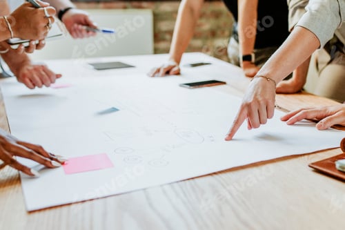 Preview: Startup team working on a project