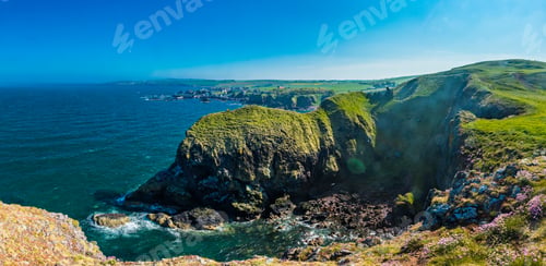 Preview: Village of St. Abbs, Starney Bay - Nature Reserve, Berwickshire, Scotland, UK