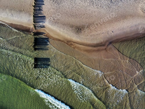 Preview: Aerial view of a beach