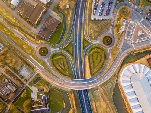 Preview: Modern Beltway around city of Groningen