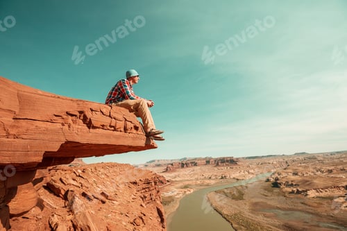 Preview: Man on the cliff