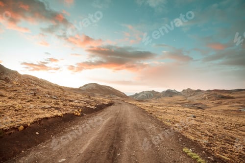 Preview: Road in mountains