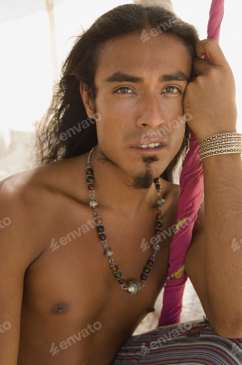 Preview: Young man posing for the camera