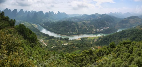Preview: Karst mountains around Yangshuo