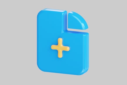 Preview: New file glossy design element