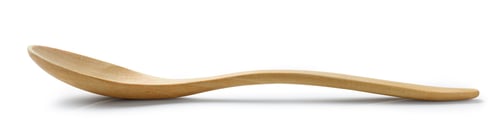 Preview: new wooden empty spoon