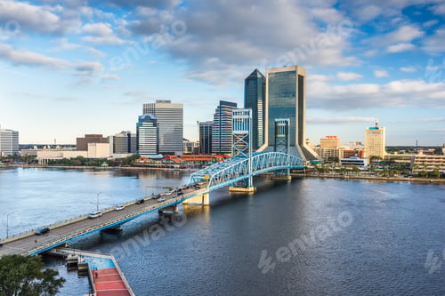 Preview: Jacksonville, Florida, USA downtown city skyline