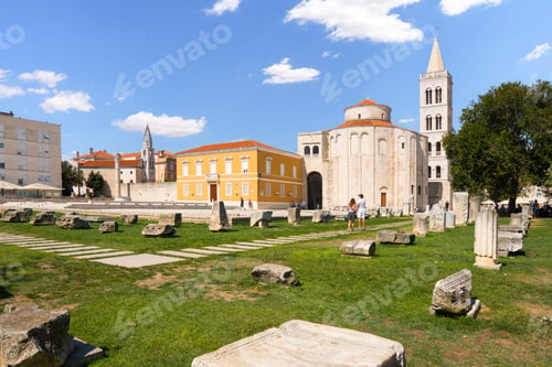 Preview: Zadar Roman Forum with St. Donatus Church, Croatia